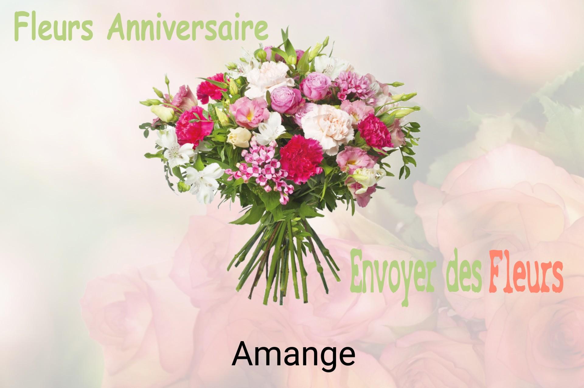 Bouquet de fleurs d’anniversaire livré à Amange